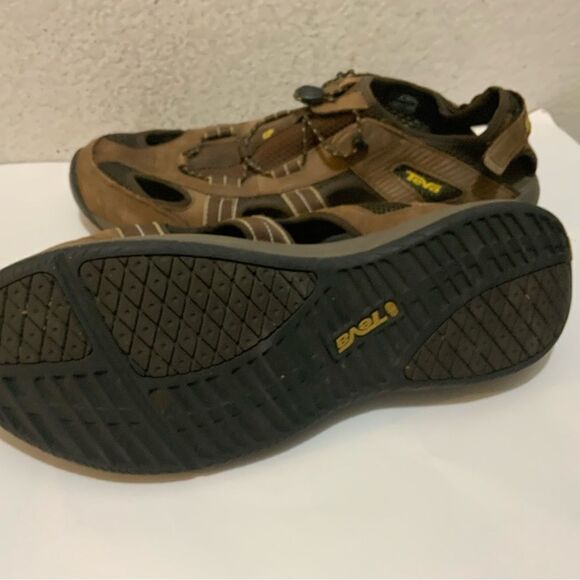 Teva Churnium Tarmac Brown Suede Outdoor Hiking Comfort Shocpad Shoes Size 14 main image 9